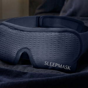 3D Contoured Blackout Sleep Mask – 100% Light Blocking Eye Mask for Men & Women