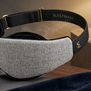 3D Contoured Blackout Sleep Mask – Weighted Eye Mask