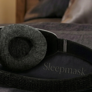 3D Contoured Blackout Sleep Mask – Weighted Eye Mask