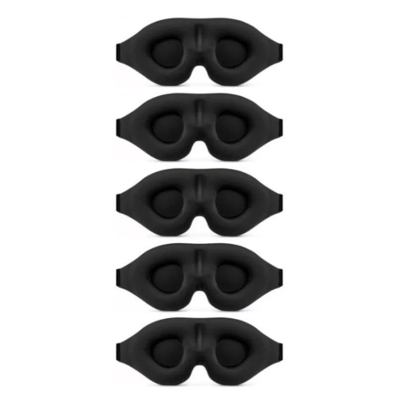 3D Blackout Eye Mask: Soft Contoured Sleep Mask for Travel & Home - Image 7